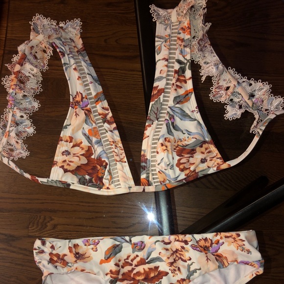 Zimmermann Other - Zimmerman Floral & lace swim wear